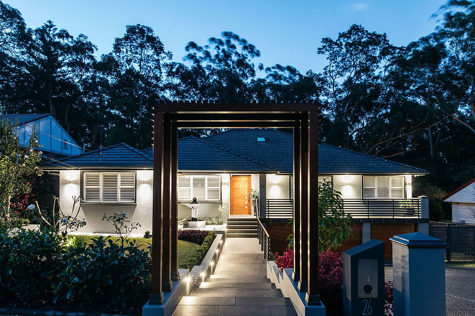 custom garden archway
