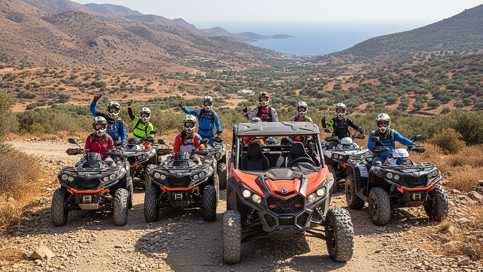 The Ultimate Scenic Off-Road Tours in Crete