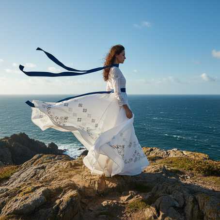 Experience the Magic of Creative Flying Dress Photography in Crete