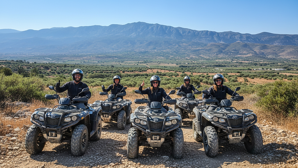 Crete Off-Road Adventures: Explore the Best ATV Tours in Crete