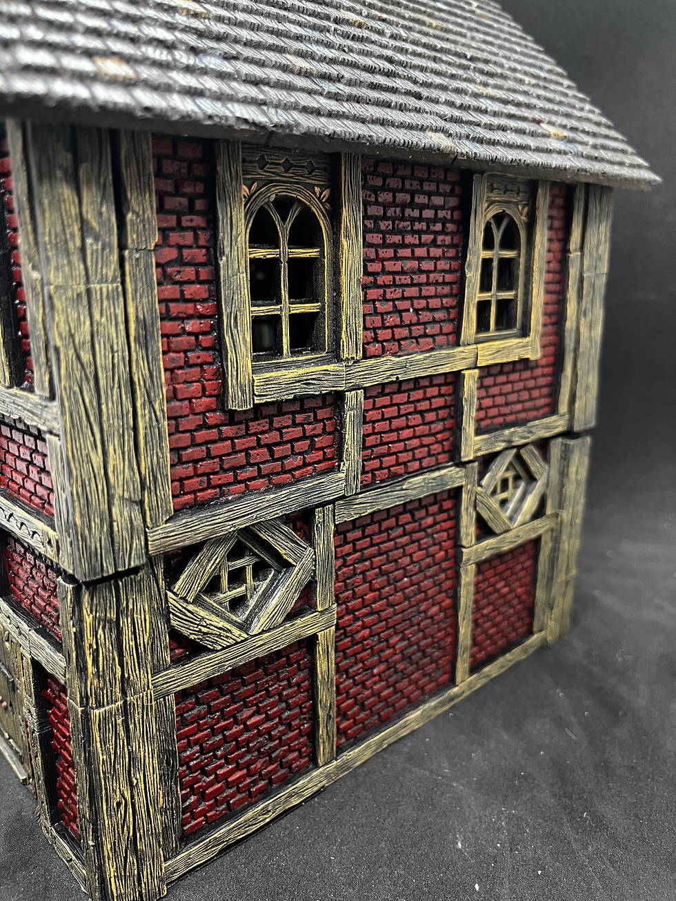 Thumbnail: 2 Story Brick House/Tavern (PAINTED) SOLD! 
