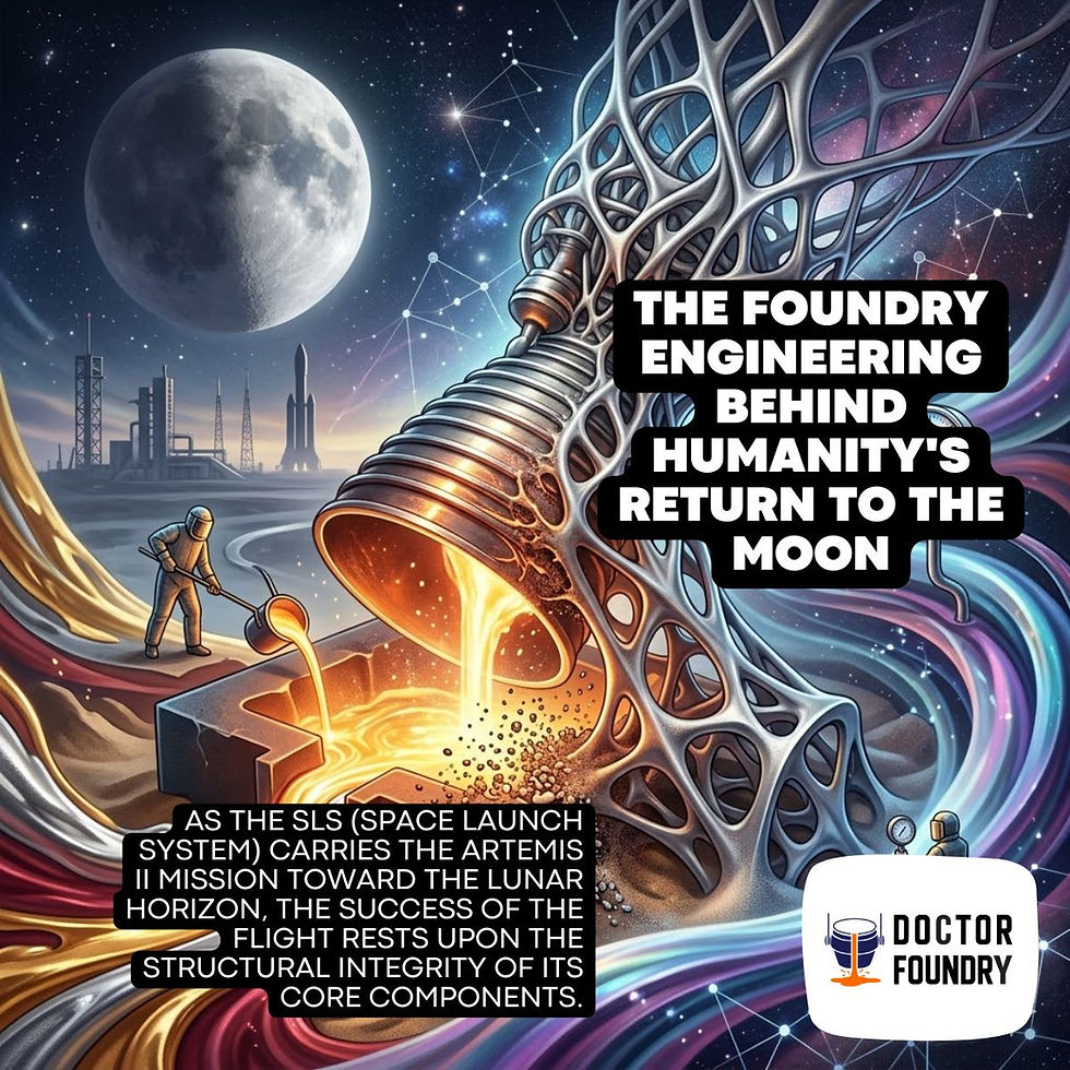 Artemis II: The Foundry Engineering Behind Humanity's Return to the Moon