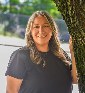 Sarah Cooper, Senior Stylist at Headquarters Hair Salon in Ayer, MA