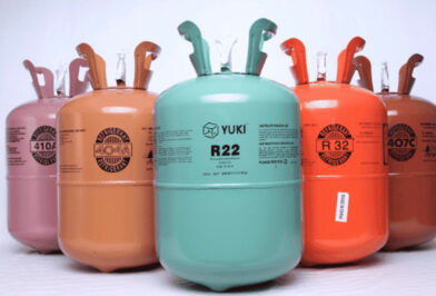 Freon 22, Freon 410A, and Freon 454B
