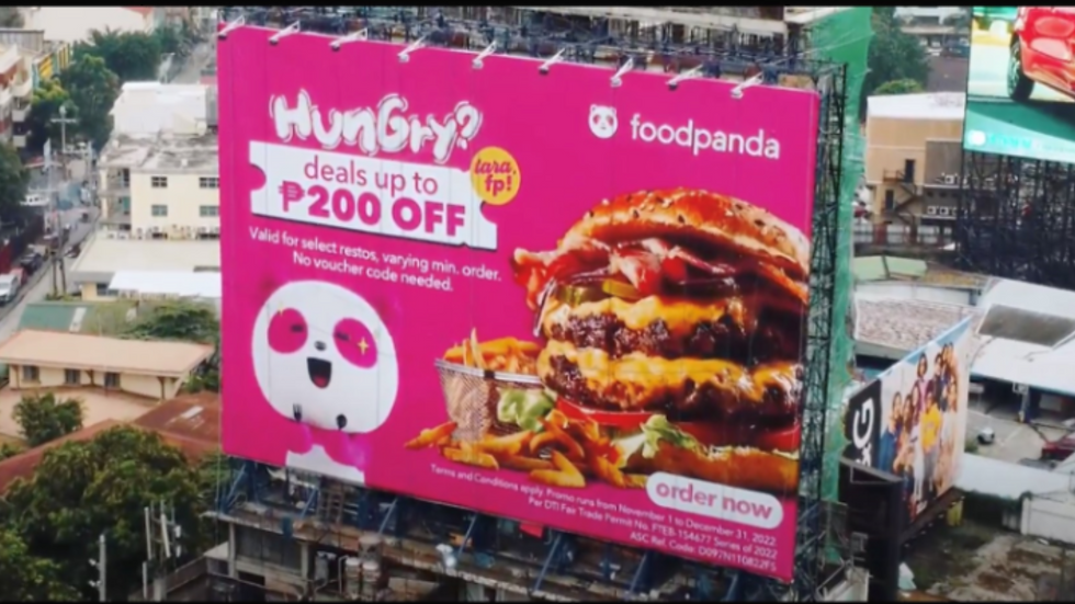 Foodpanda Billboard