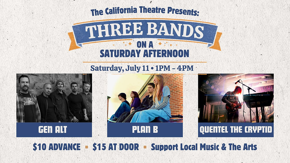 Bands on a Saturday Afternoon Series
