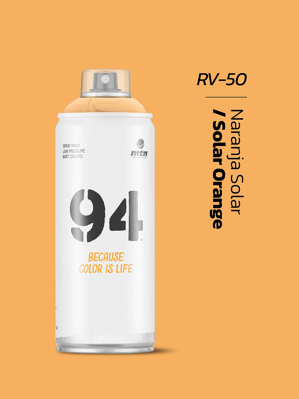 MTN 94 Sprey Boya - Naranja Solar / Solar Orange (Mat)