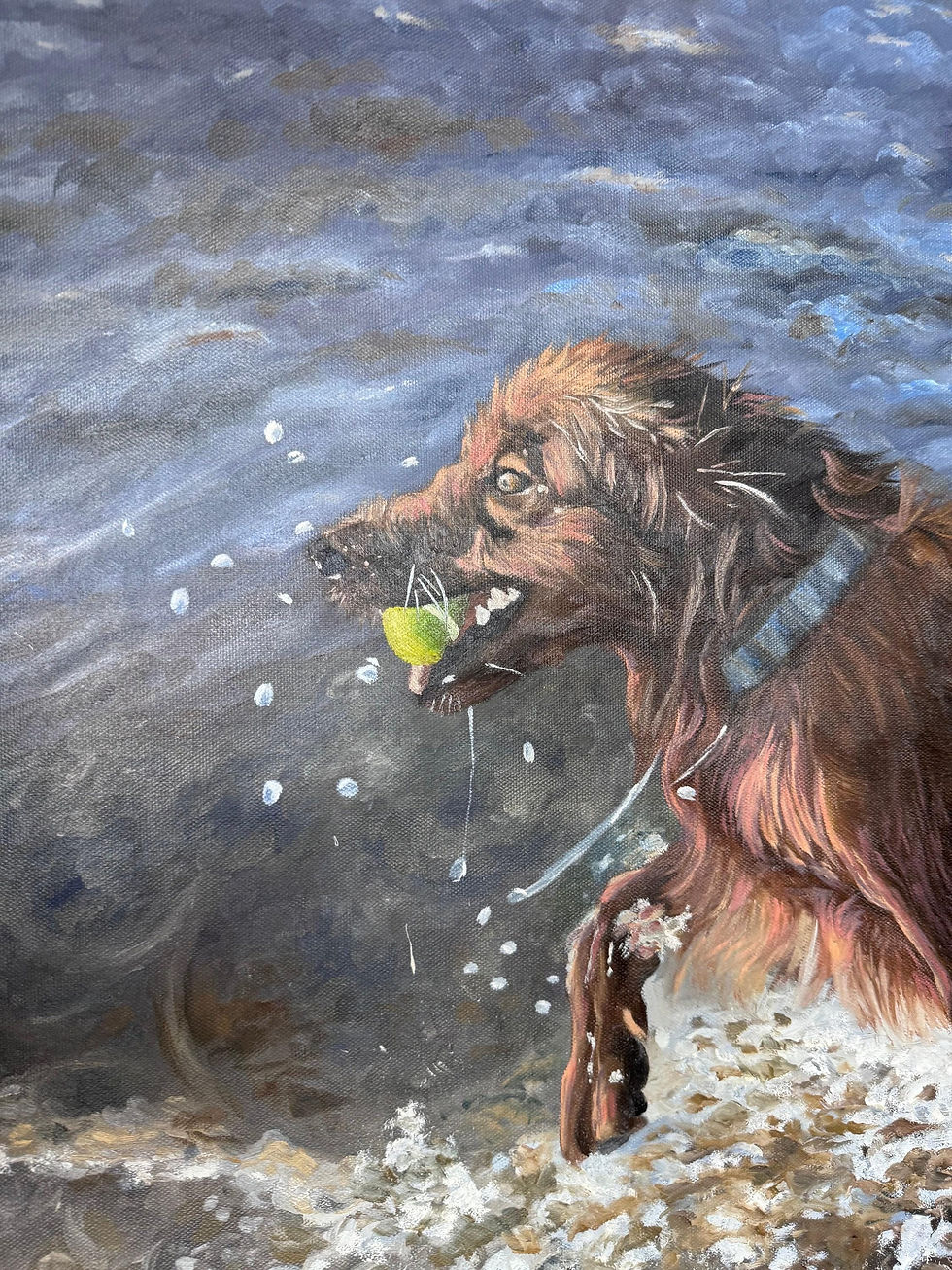 Thumbnail: A Dogs Life 36x40”