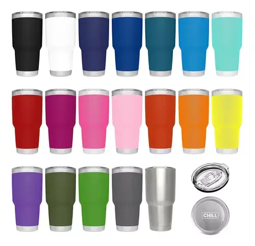 PAQUETE DE 10 TERMOS PERSONALIZABLES ACERO 887 ML (TIPO YETI)