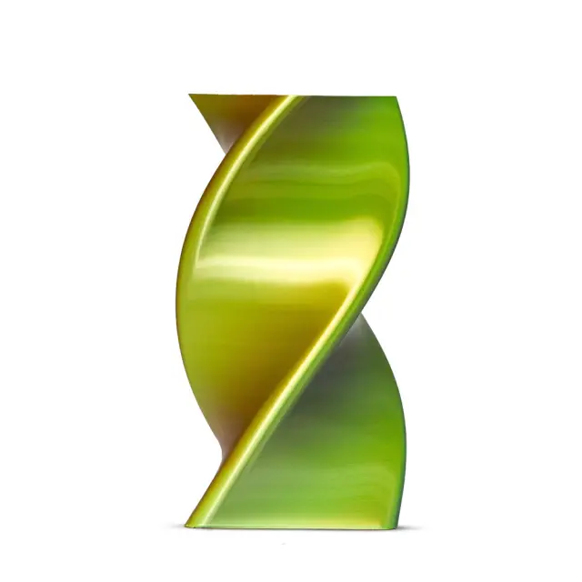 Miniatura: Filamento PLA Tri Color Azul  Laranja  Verde Neon V-Silk High Speed Premium 1kg