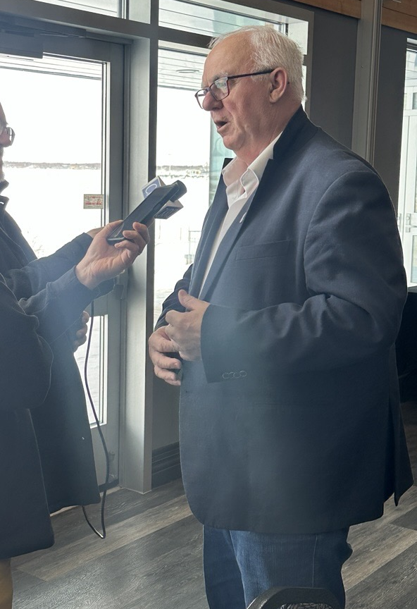 Yvon Godin, président de l'AFMNB.