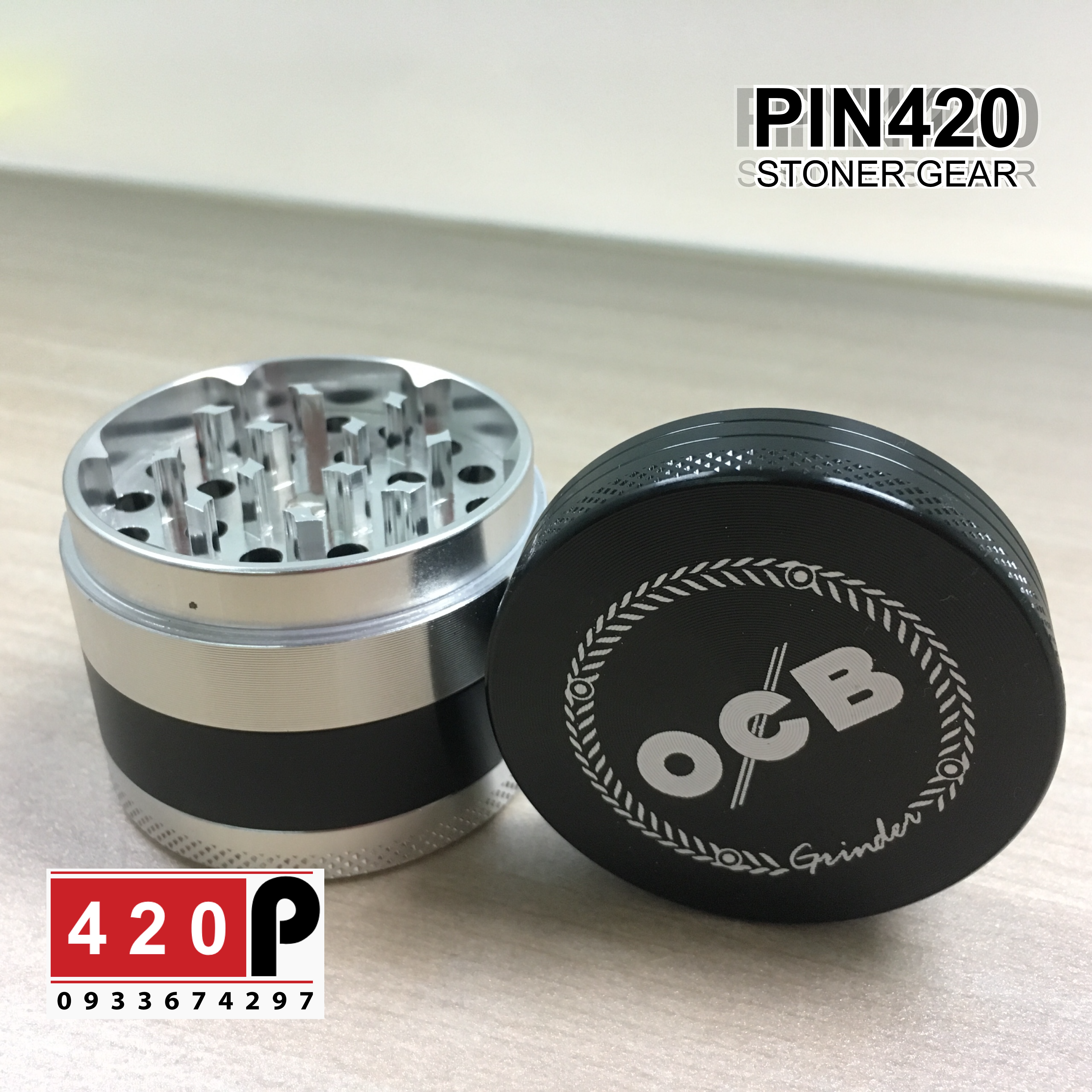 XAY OCB / OCB METAL HERB GRINDER