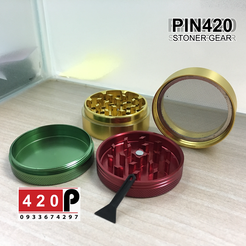Thumbnail: XAY RASTA / RASTA COLORED METAL HERB GRINDER