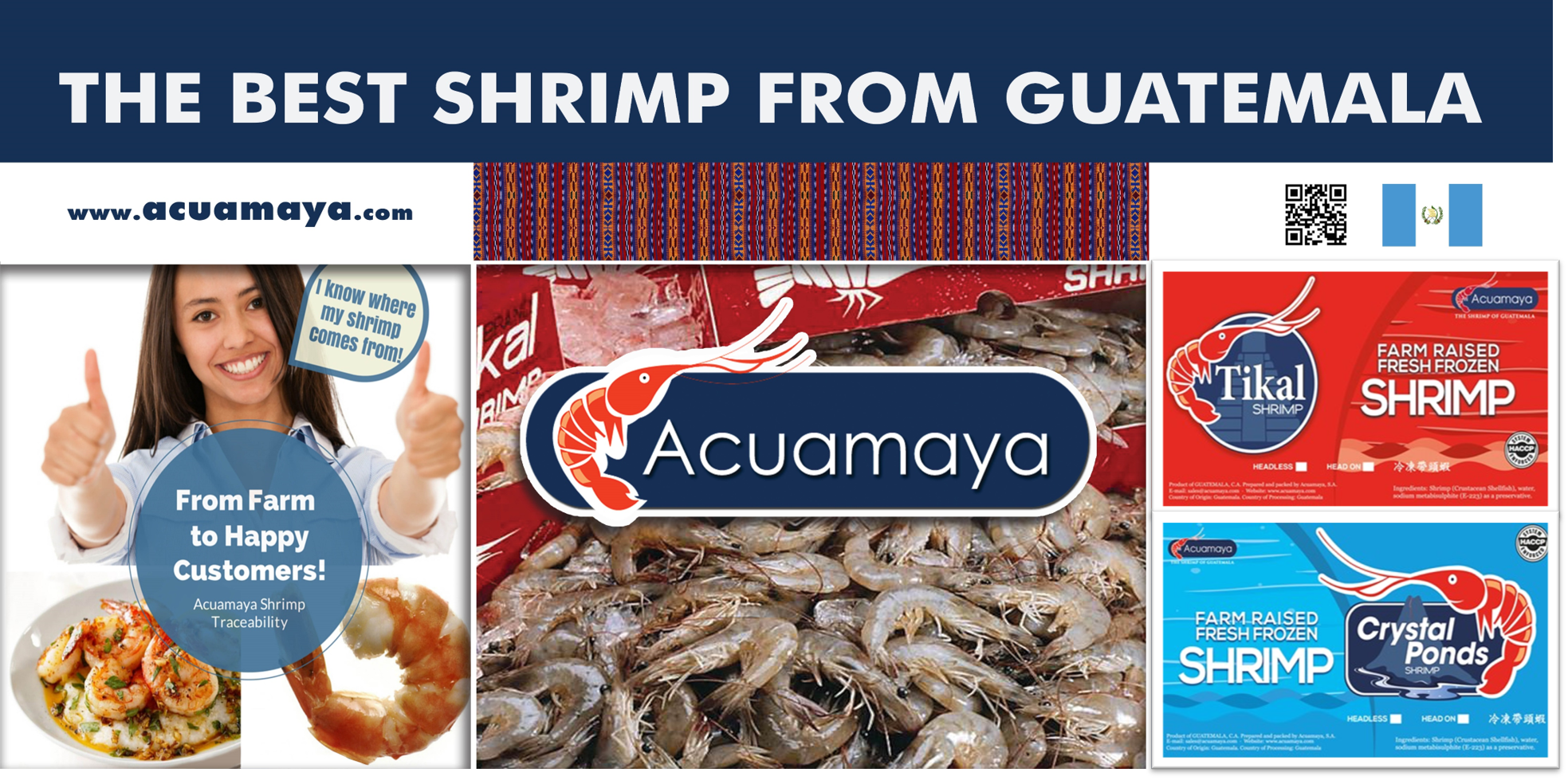 The best shrimp from Guatemala