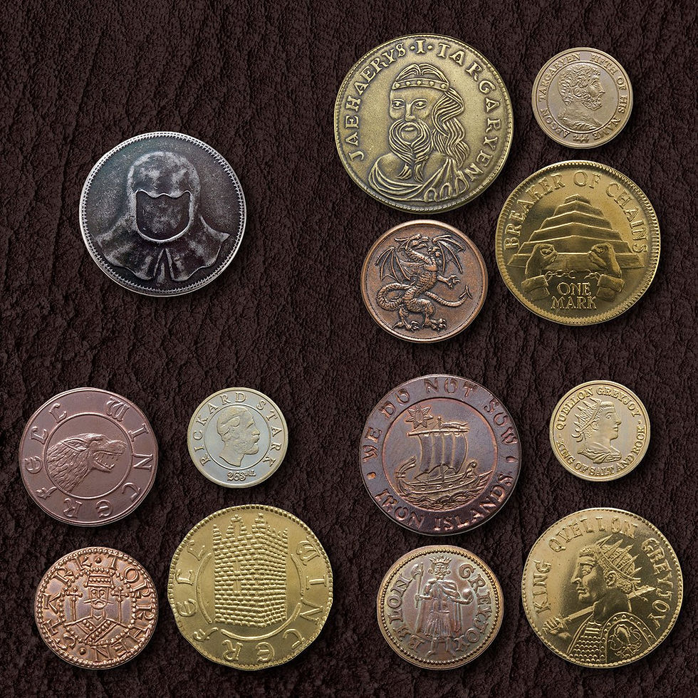 game of thrones coins