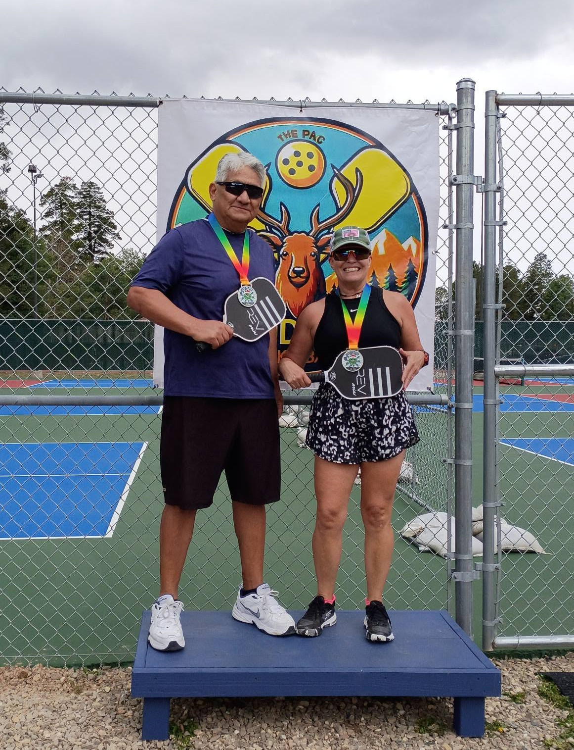 Cool Mountain Classic: John and Suzette Balderrama silver medalists.