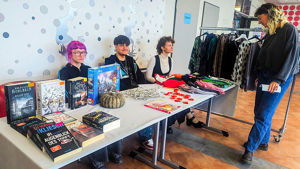 Flohmarkt an den BSK – Nachhaltigkeit zum Anfassen