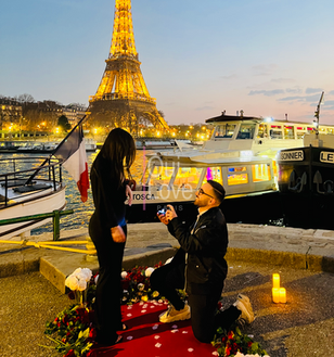 proposal tour eiffel