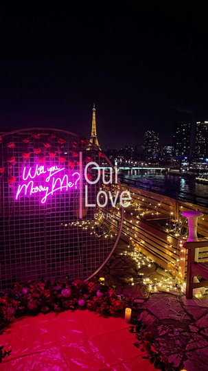 demande en mariage rooftop tour eiffel