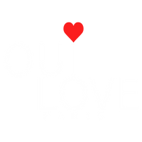 logo Ouilove Paris blanc rouge 2025