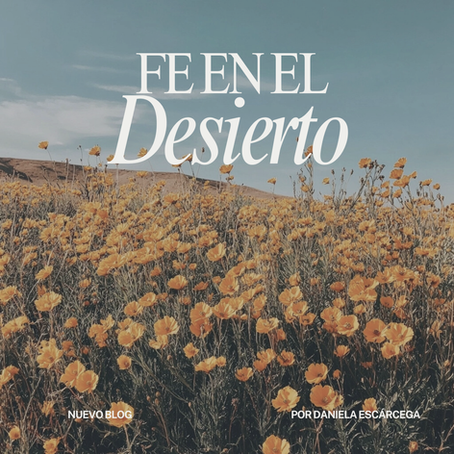 FE EN EL DESIERTO