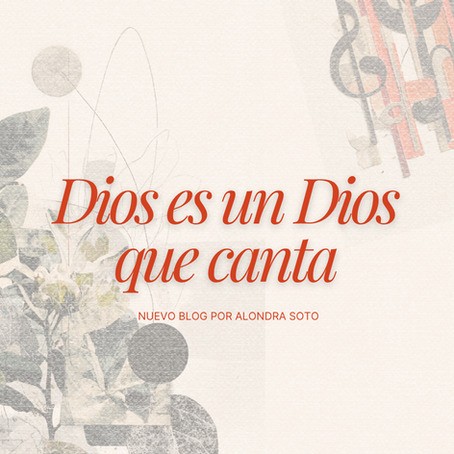 Dios es un Dios que canta