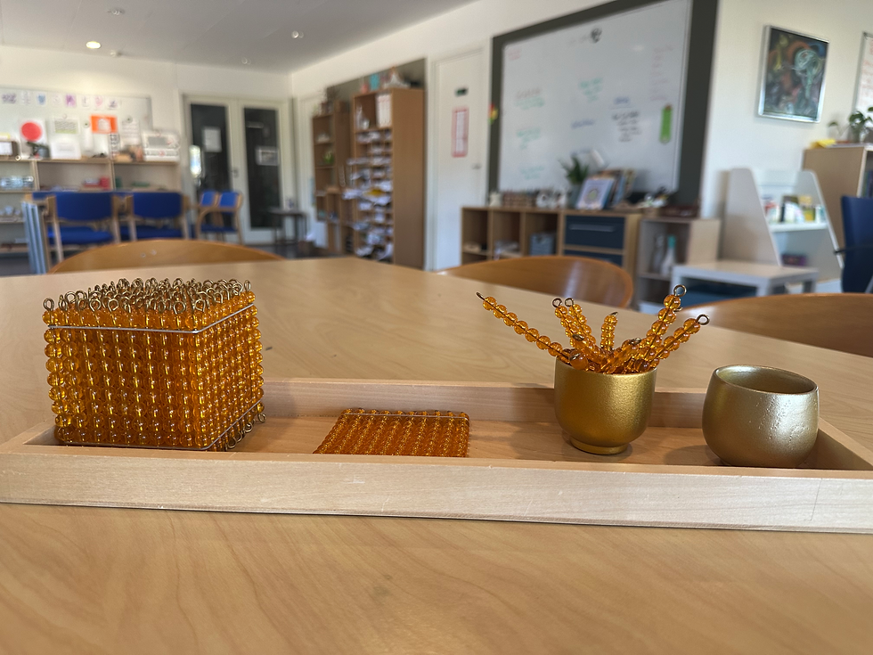 Montessori math