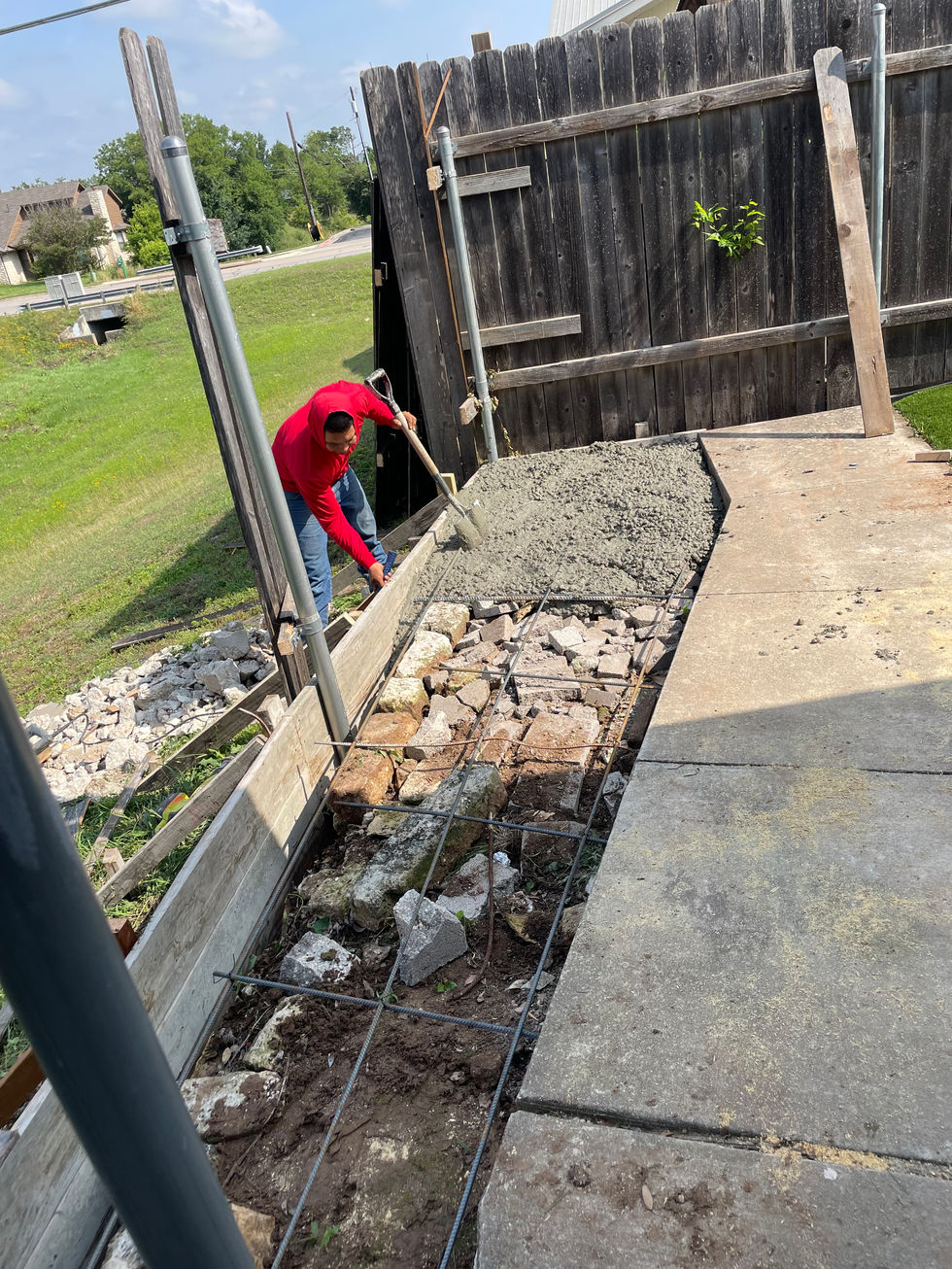 concrete work