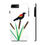 Thumbnail: Red-Winged Blackbird Tough Two Layer Phone Case (Fits Select iPhone Models)