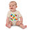 Thumbnail: Primary Pop Art Fan Organic Baby Bodysuit