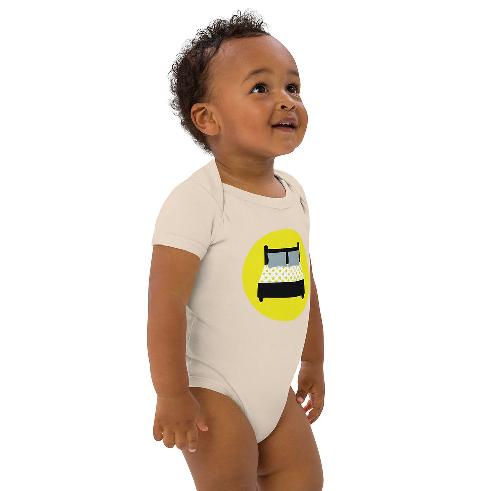 Thumbnail: Sleep Tight Pop Art Organic Baby Bodysuit