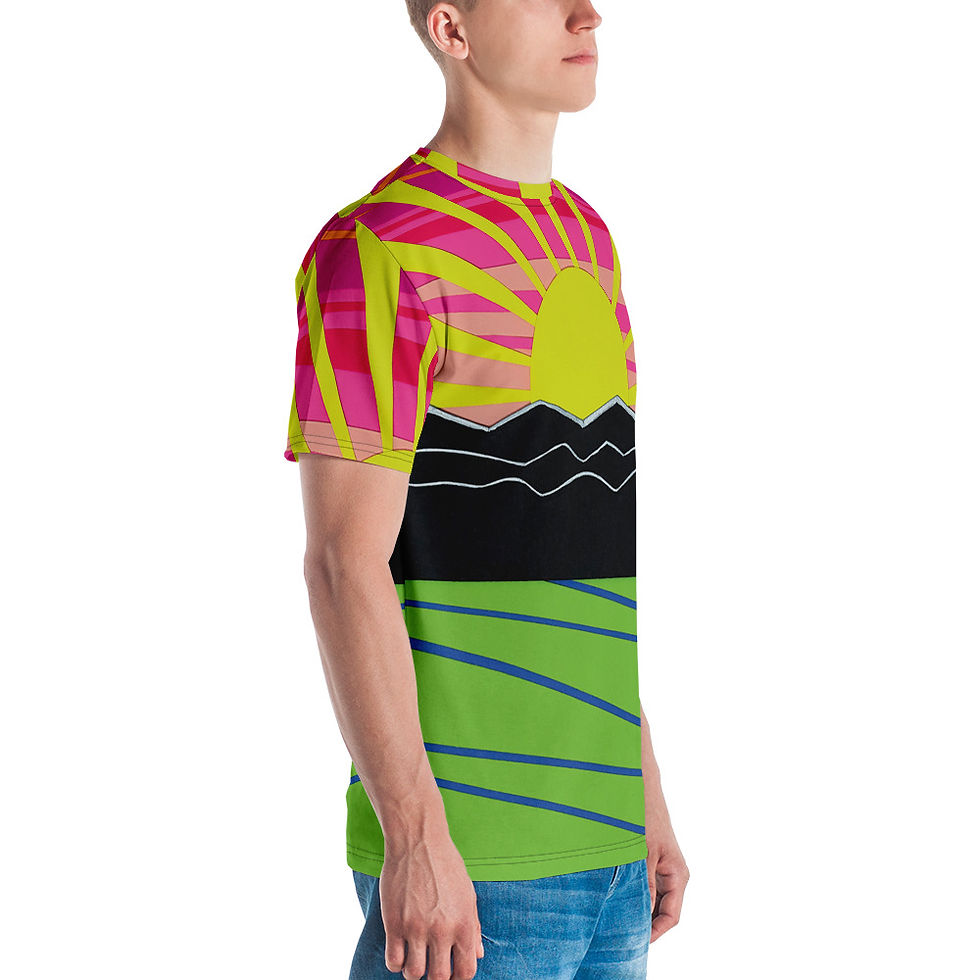Thumbnail: Mountain Sunrise All-Over T-Shirt (Men's)