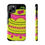 Thumbnail: Neon Cake Pop Art Tough Two Layer Phone Case (Fits Select iPhone Models)