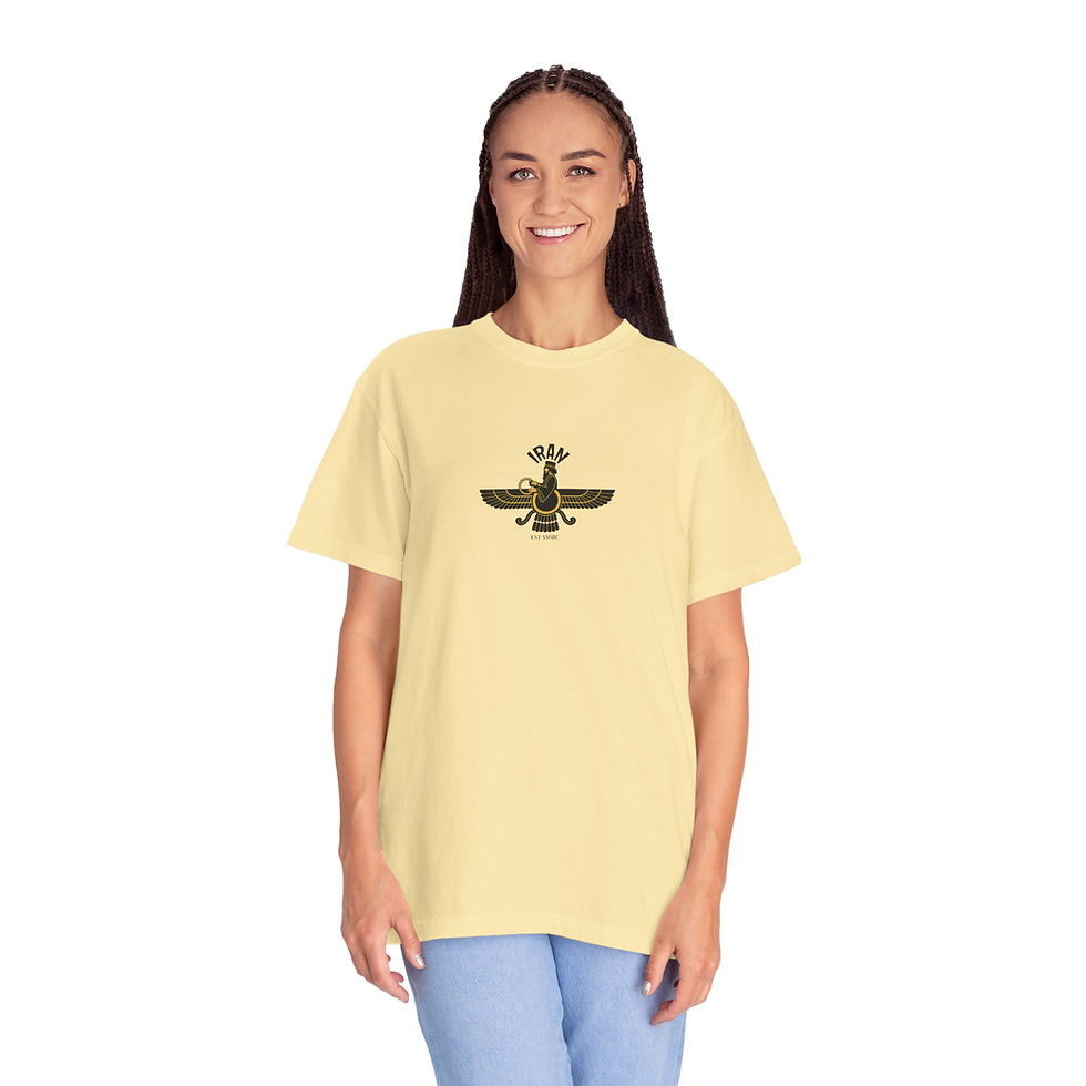 Thumbnail: Persian Faravahar Symbol T-shirt — Persia / Cyrus the Great Heritage Tee