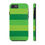 Thumbnail: Green Scene Stripe Tough Two Layer Phone Case (Fits Select iPhone Models)