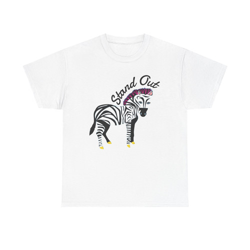 Zebra Standing Out Graphic Tee | Dillans.com