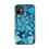 Thumbnail: Aquamarine Gem Pop Art Tough Two Layer Phone Case (Fits Select iPhone Models)