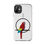 Thumbnail: Red Macaw Swing Pop Art Tough Two Layer Phone Case (Fits Select iPhone Models)