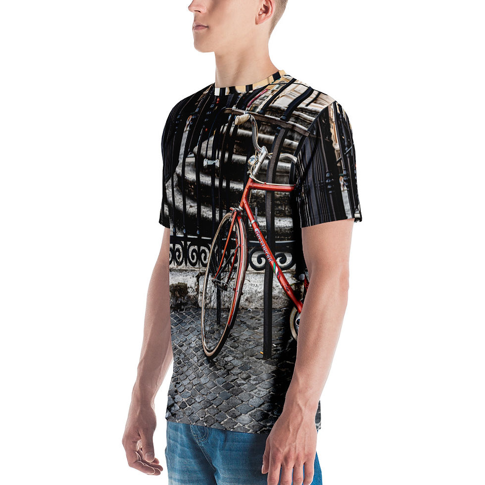 Thumbnail: Roman Bicycle All-Over T-Shirt (Men's)