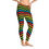 Thumbnail: Neon Color Wave Pop Art Stretchy Leggings (Women's)