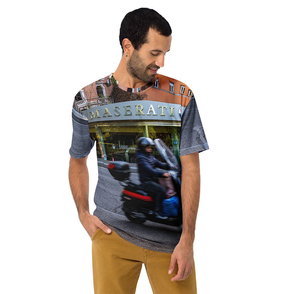 Street Scooter All-Over Men's t-shirt