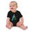 Thumbnail: Parrot Eating A Carrot Pop Art Organic Baby Bodysuit
