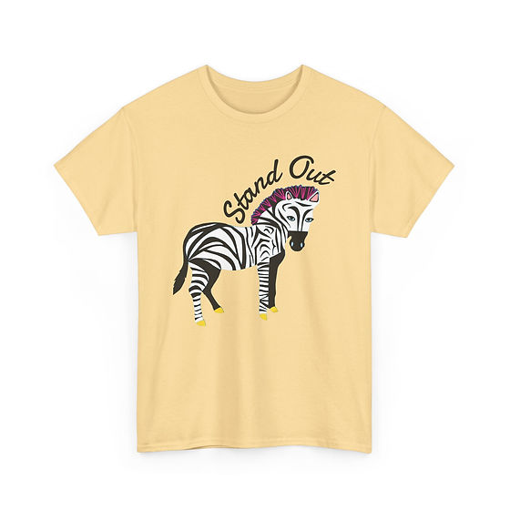 Zebra Standing Out Graphic Tee | Dillans.com