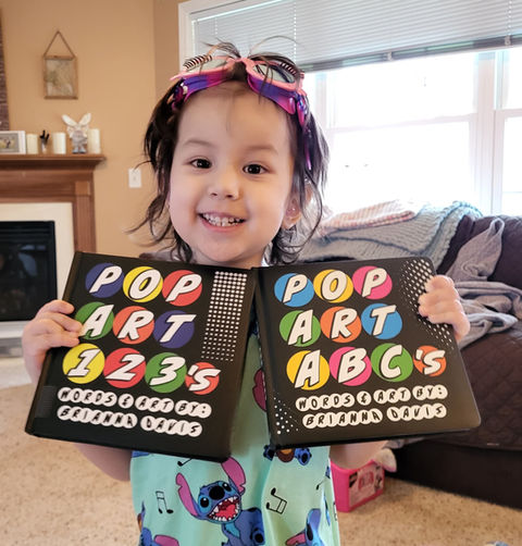 Pop Art 123's and Pop Art ABC's reader