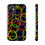 Thumbnail: Intertwined Rings Pop Art Tough Two Layer Phone Case (Fits Select iPhone Models)