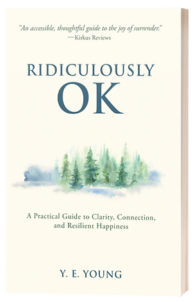 Ridiculously OK book cover Y. E. Young slightly 3D