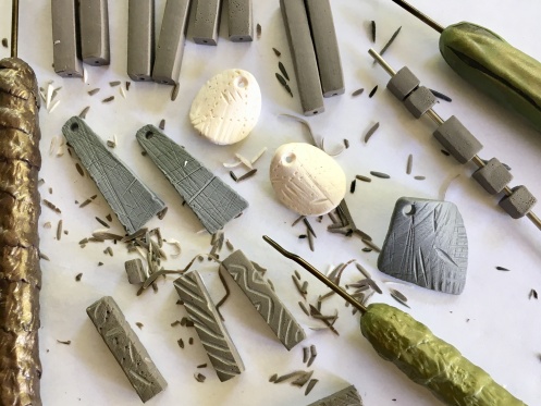 Carving Clay Components