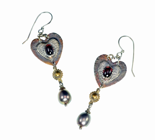 Metal Work - Earrings - Mary Queen of Scots