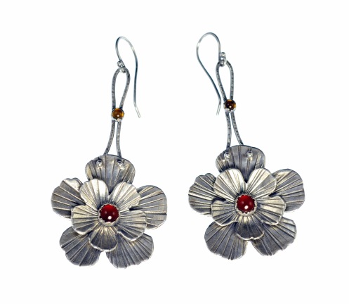 Metal Work - Spanish Rose - Earrings