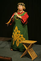 Ingrid spielt Rauschpfeife